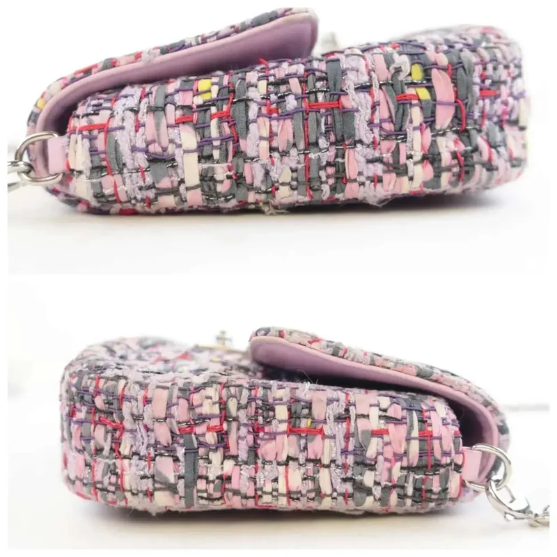 Christian Dior Limited Edition Tweed Miss Dior Clutch