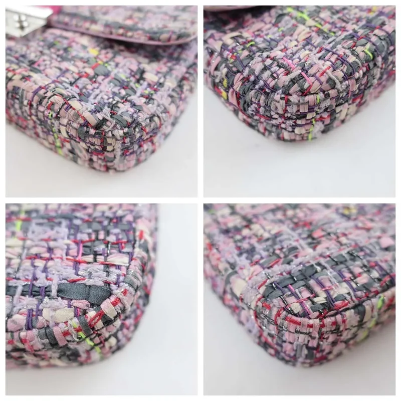 Christian Dior Limited Edition Tweed Miss Dior Clutch