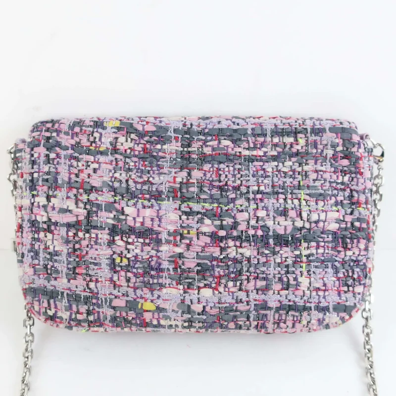 Christian Dior Limited Edition Tweed Miss Dior Clutch