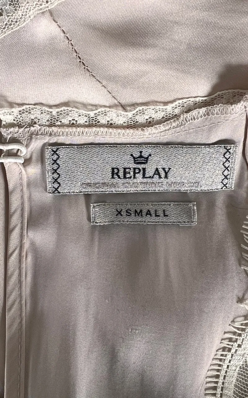 Y2K Vintage Replay Lingerie Jumpsuit