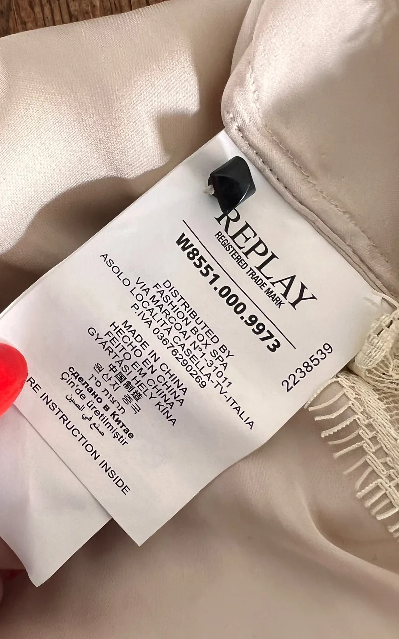 Y2K Vintage Replay Lingerie Jumpsuit