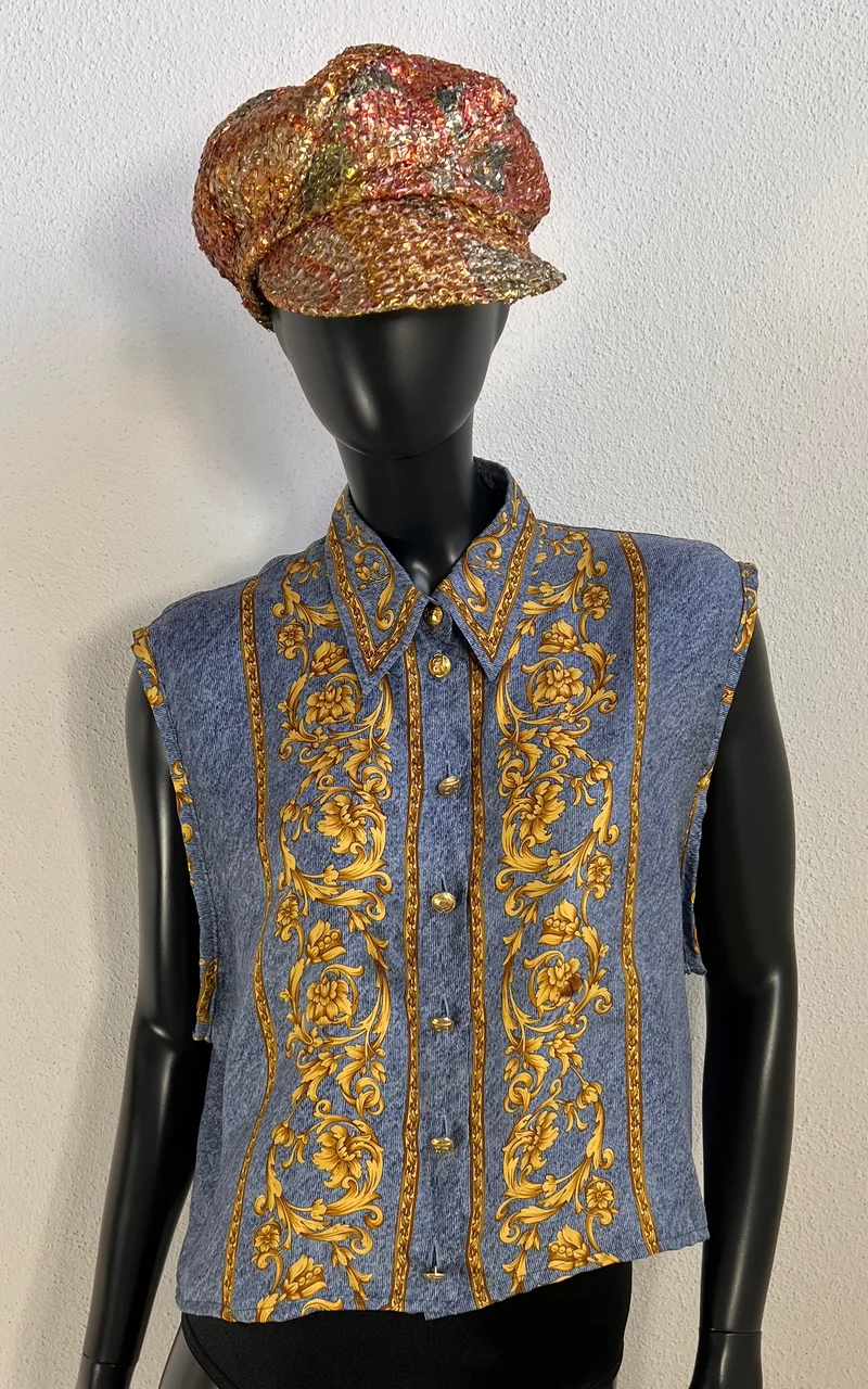 Vintage Reworked Escada Silk Blouse