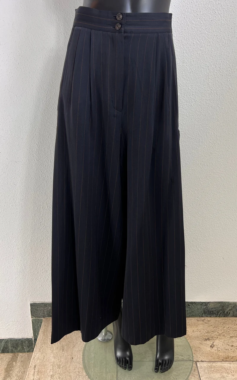 Vintage CRISCA Pinstripe Pleated Pants