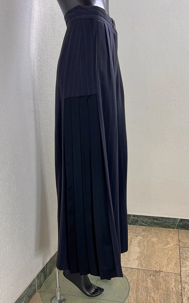 Vintage CRISCA Pinstripe Pleated Pants