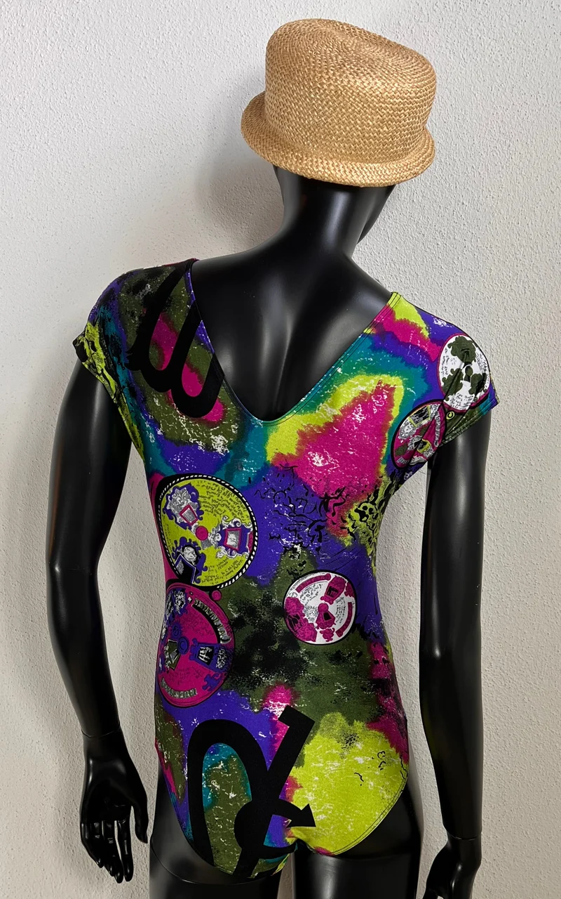 Vintage 90s Gym Body Suit
