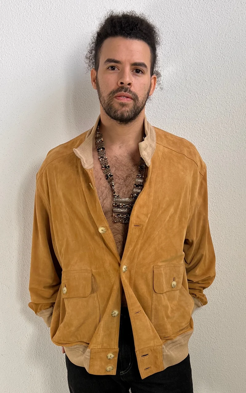 Vintage MENS Suede Blouson