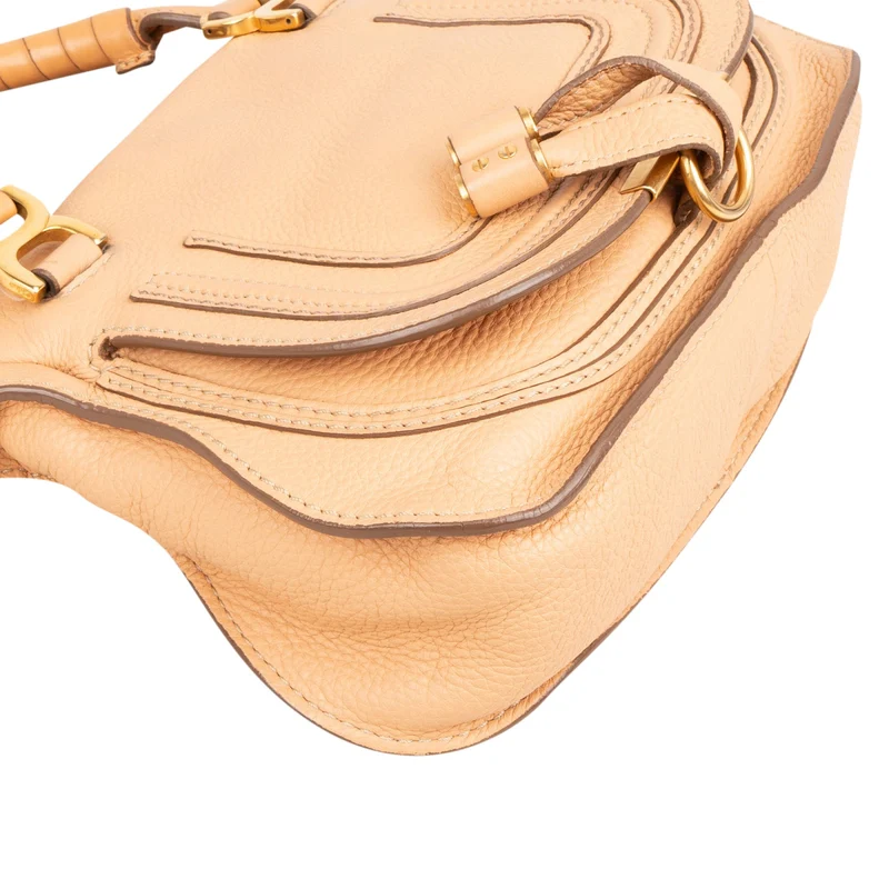 Chloé Grained Leather Marcie Mini Handbag
