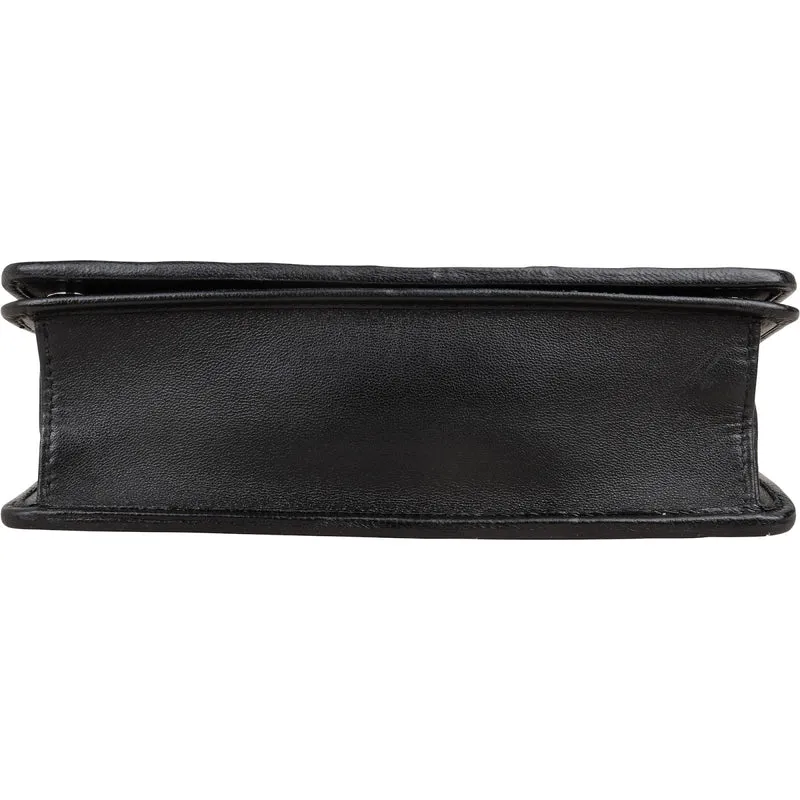 Miu Miu Matelassé Nappa Leather Crystal Small Flap Crossbody Bag