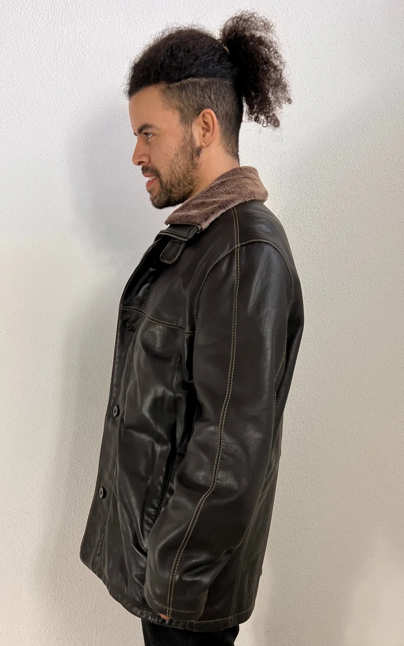 Vintage 90s MENS Werther International Nappa Leatherjacket