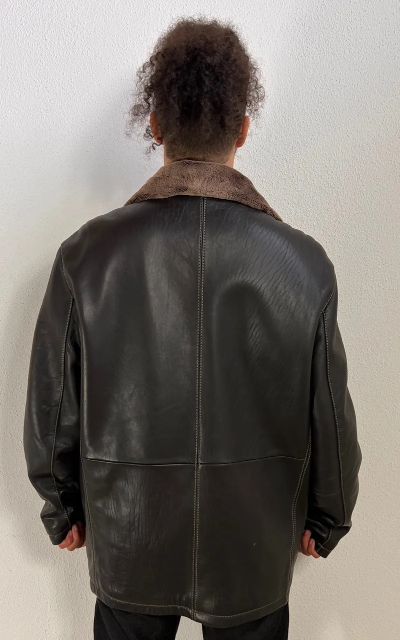 Vintage 90s MENS Werther International Nappa Leatherjacket