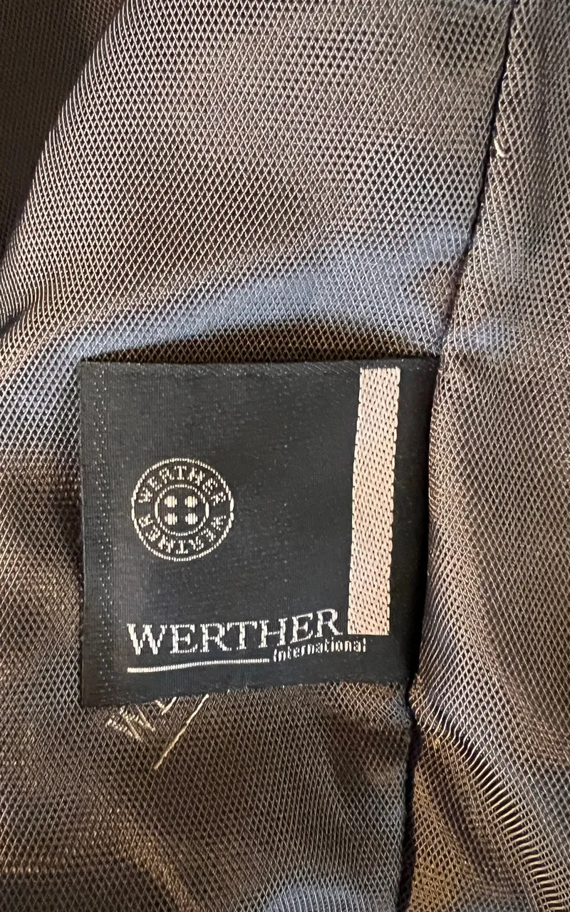 Vintage 90s MENS Werther International Nappa Leatherjacket
