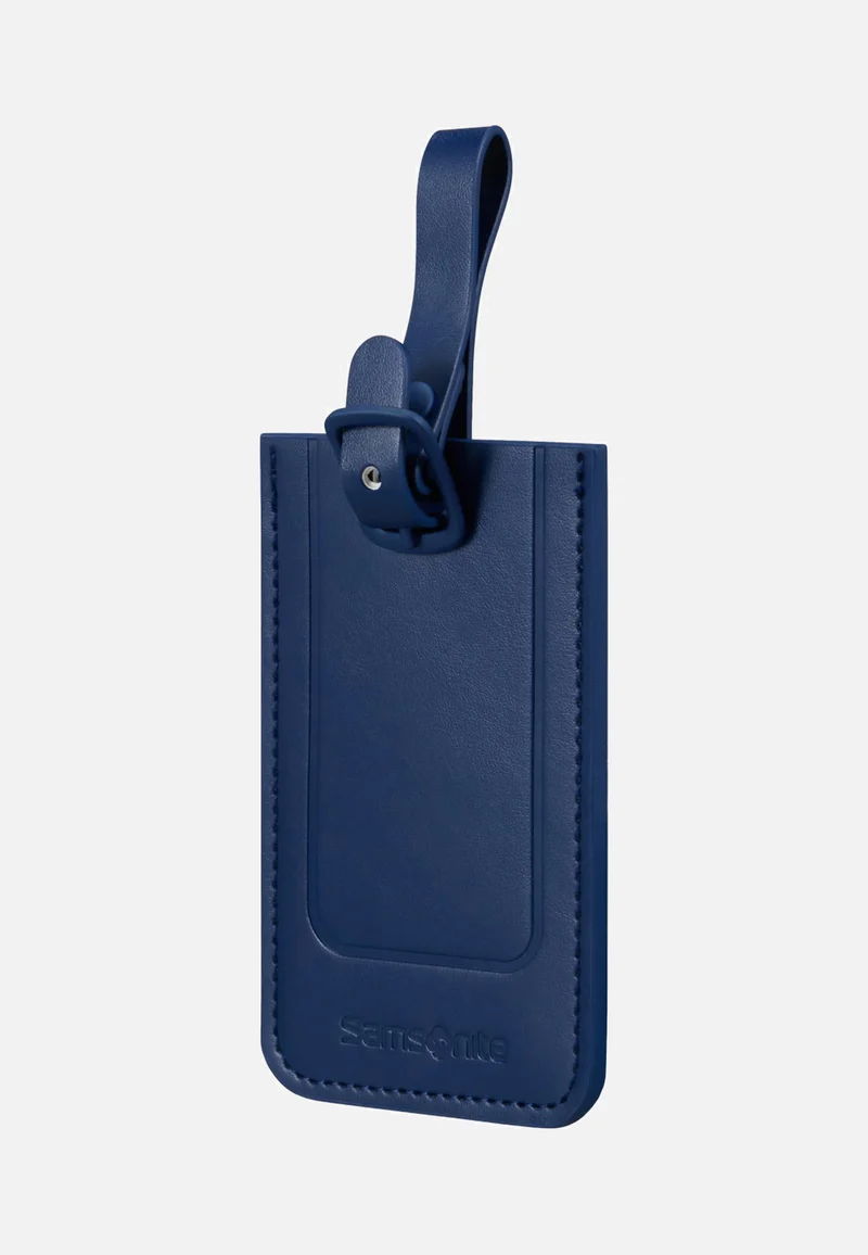 Rectangle Luggage Tag Pack Of 2 Midnight Blue - Gepäckanhänger