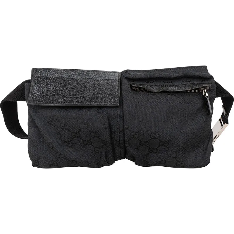 Gucci Monogram GG Canvas Crossbody Bumbag