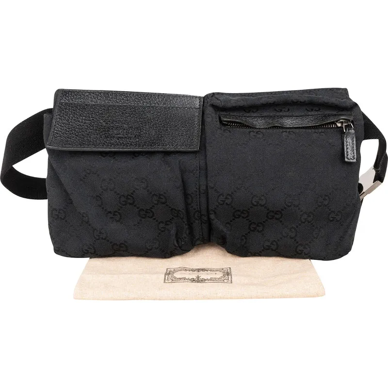 Gucci Monogram GG Canvas Crossbody Bumbag