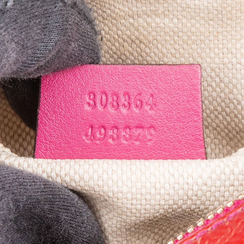 Gucci Patent Leather Soho Disco Camera Crossbody Bag
