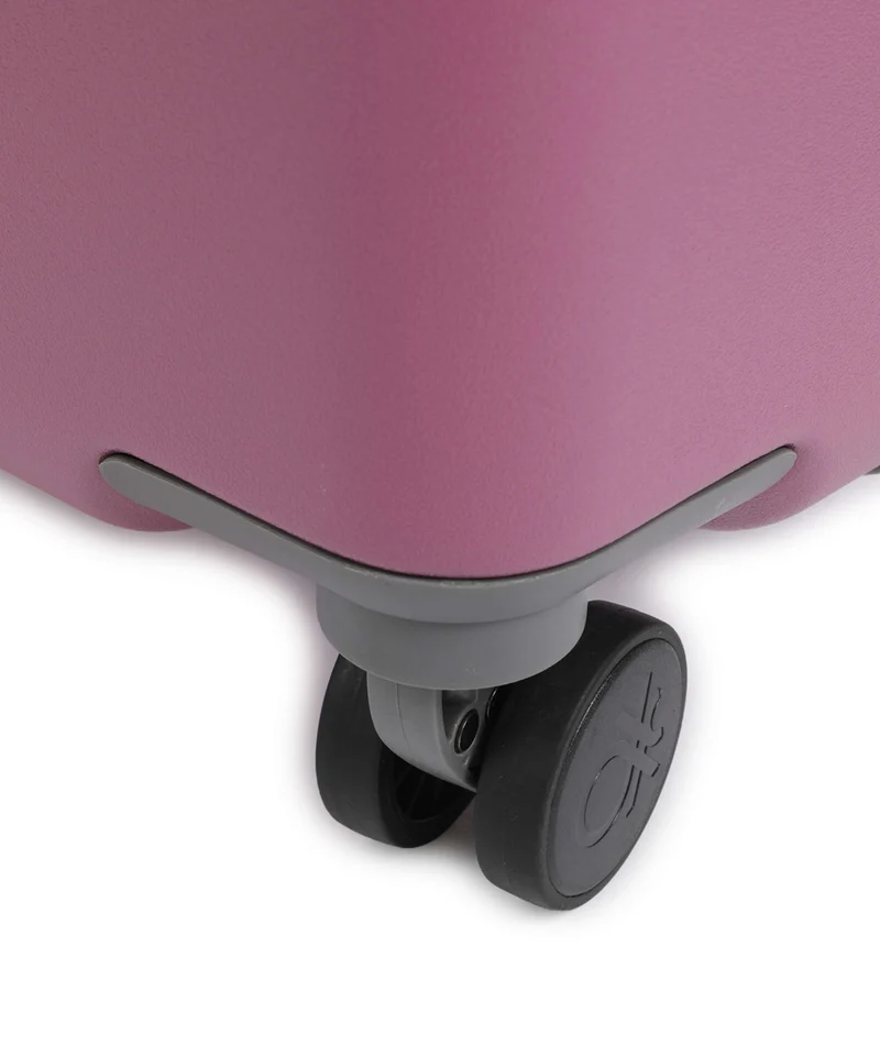 Delsey Paris x United Colors of Benetton UCB Hardside 4-Rollen Trolley pink