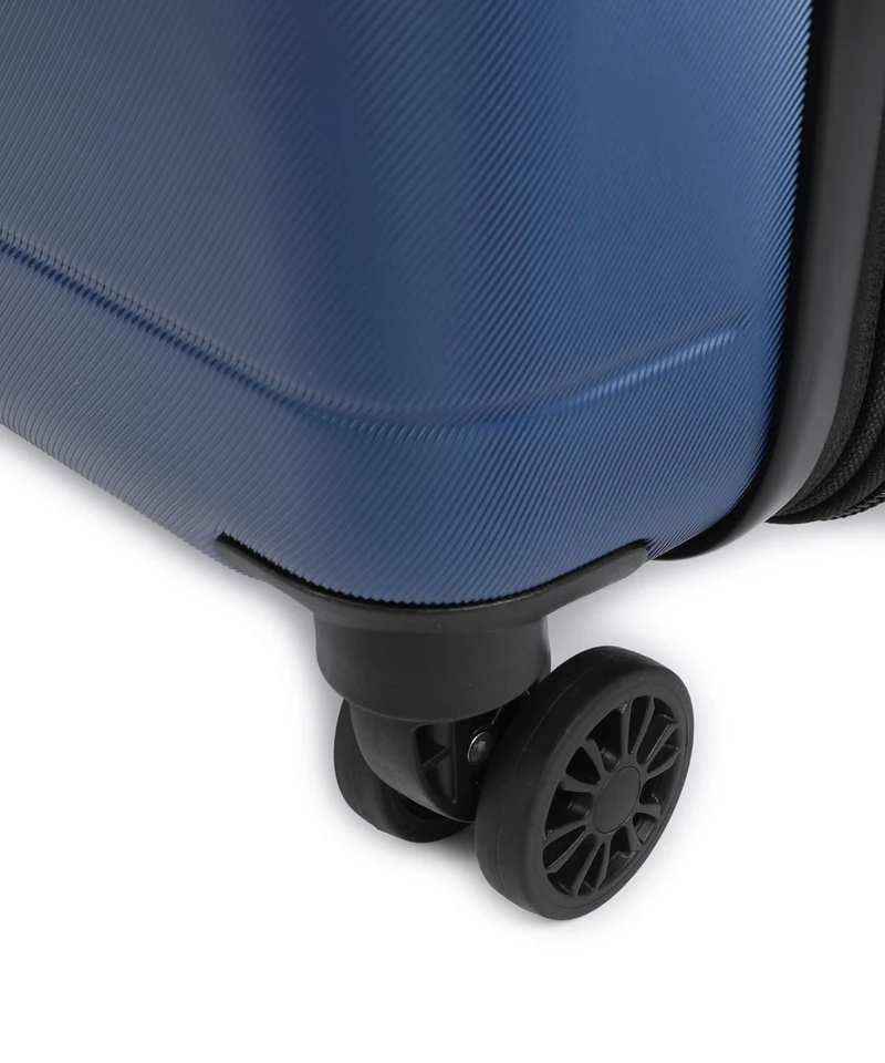 Delsey Paris Comete 4 Slim 4-Rollen Trolley light blue