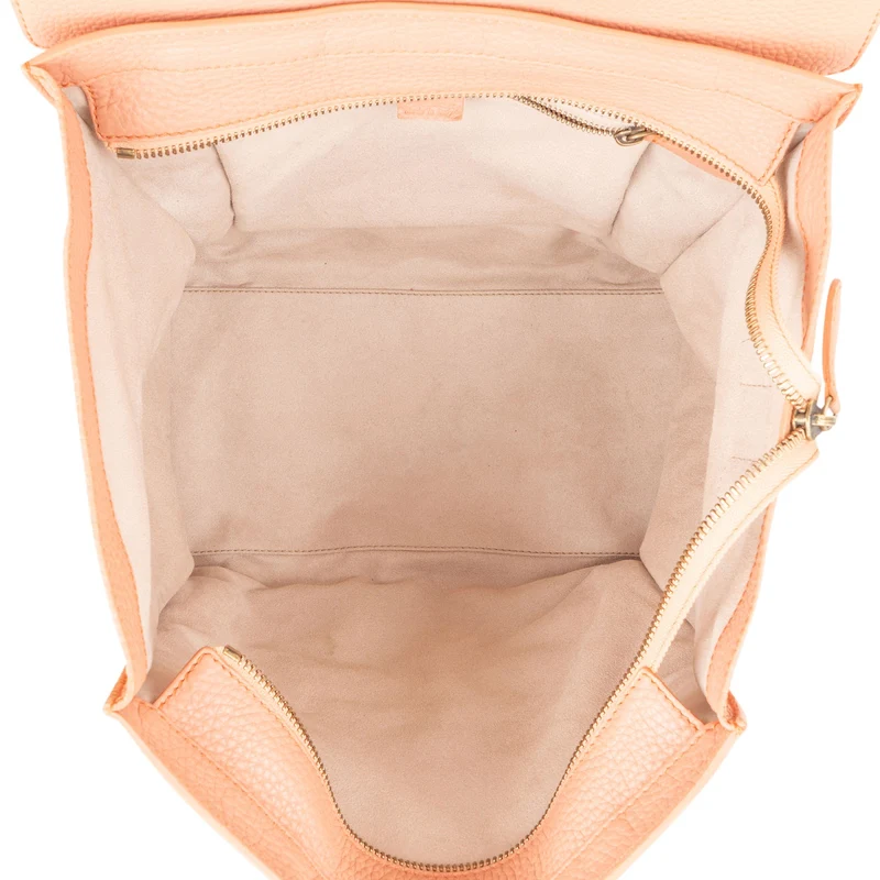 Céline Drummed Calfskin Mini Luggage Tote Handbag