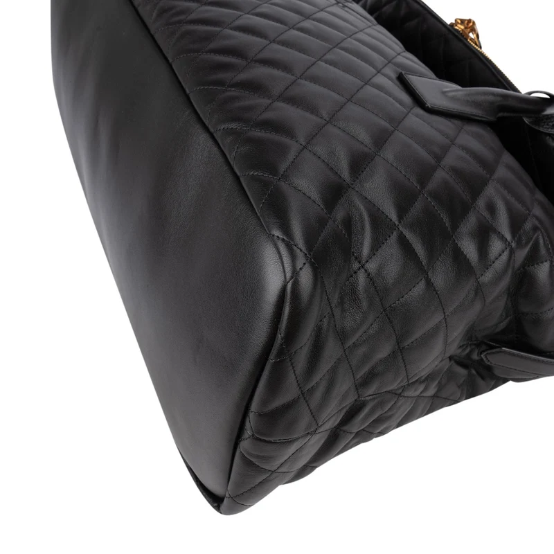 Saint Laurent Quilted Lambskin ES Giant Travel Bag