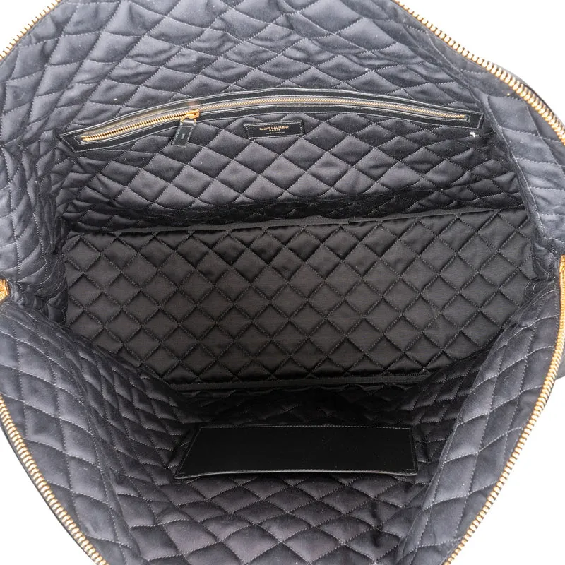 Saint Laurent Quilted Lambskin ES Giant Travel Bag