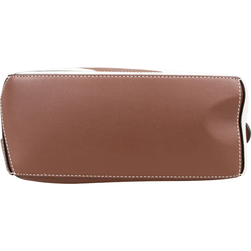 Loewe Striped Leather Puzzle Handbag