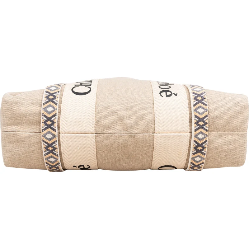 Chloé Canvas Medium Woody Medium Shoulder Bag
