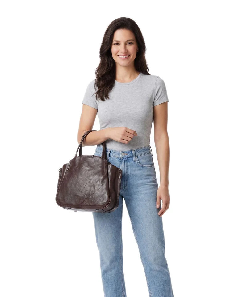 Aunts & Uncles Grandma's Luxury Club Mrs. Chiffon Pie Handtasche coffee bean