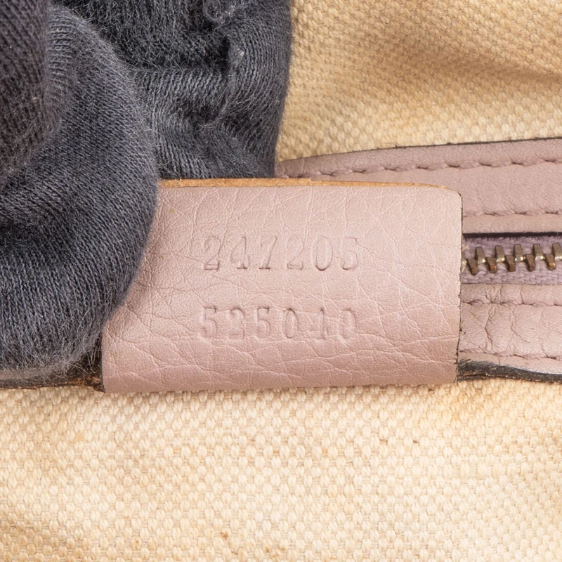 Gucci Monogram GG Canvas Boston Handbag