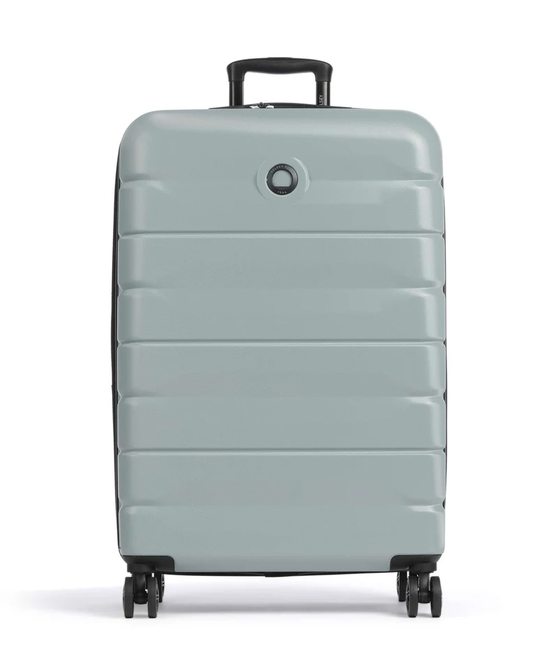 Delsey Paris Air Armour 4-Rollen Trolley sage green