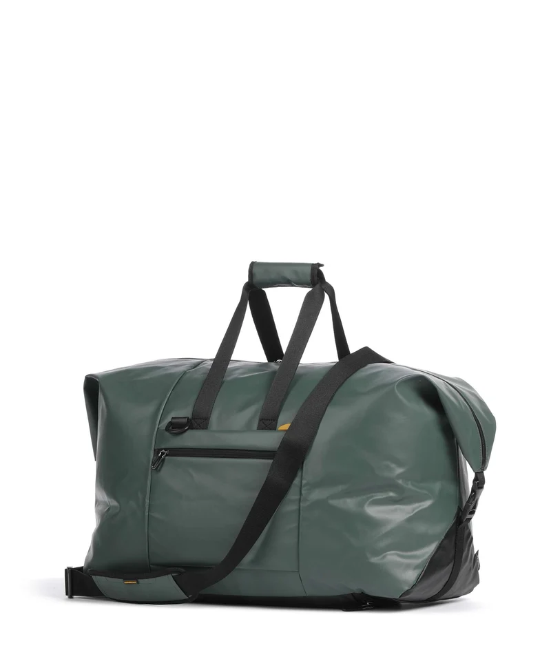 Mandarina Duck Coated Weekender deep green