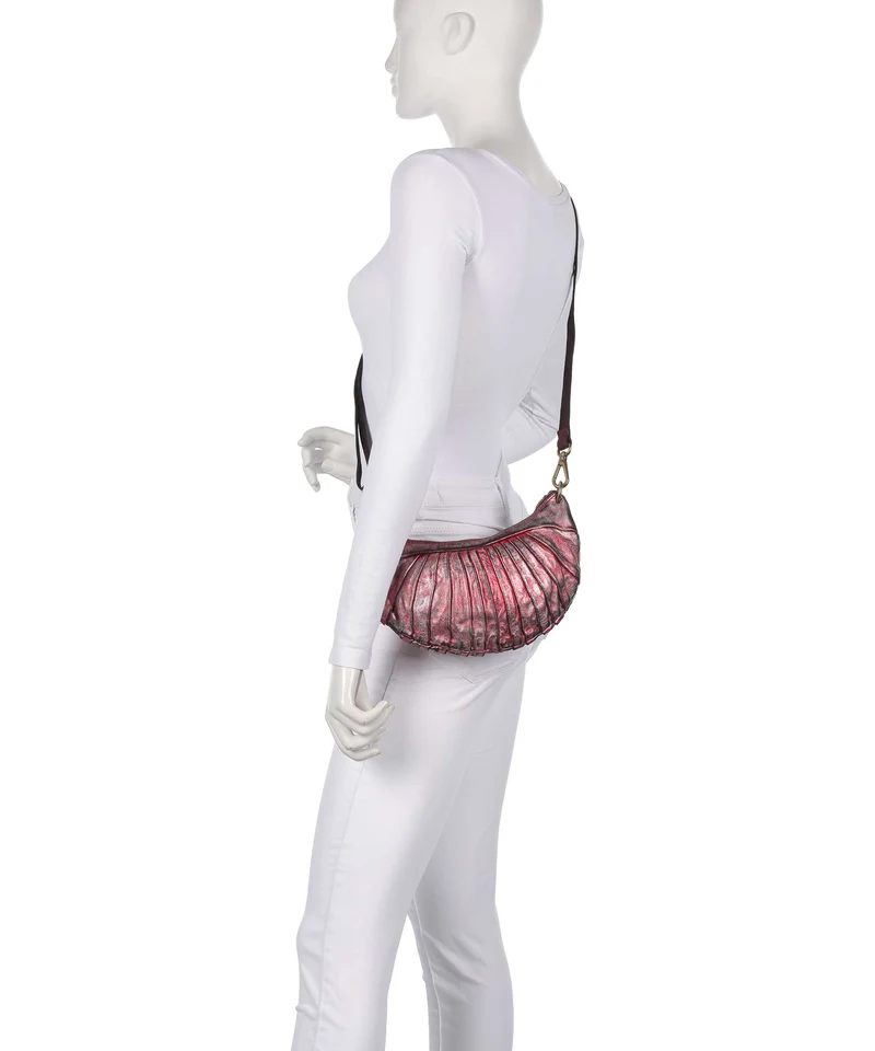 Campomaggi Schultertasche red/wine