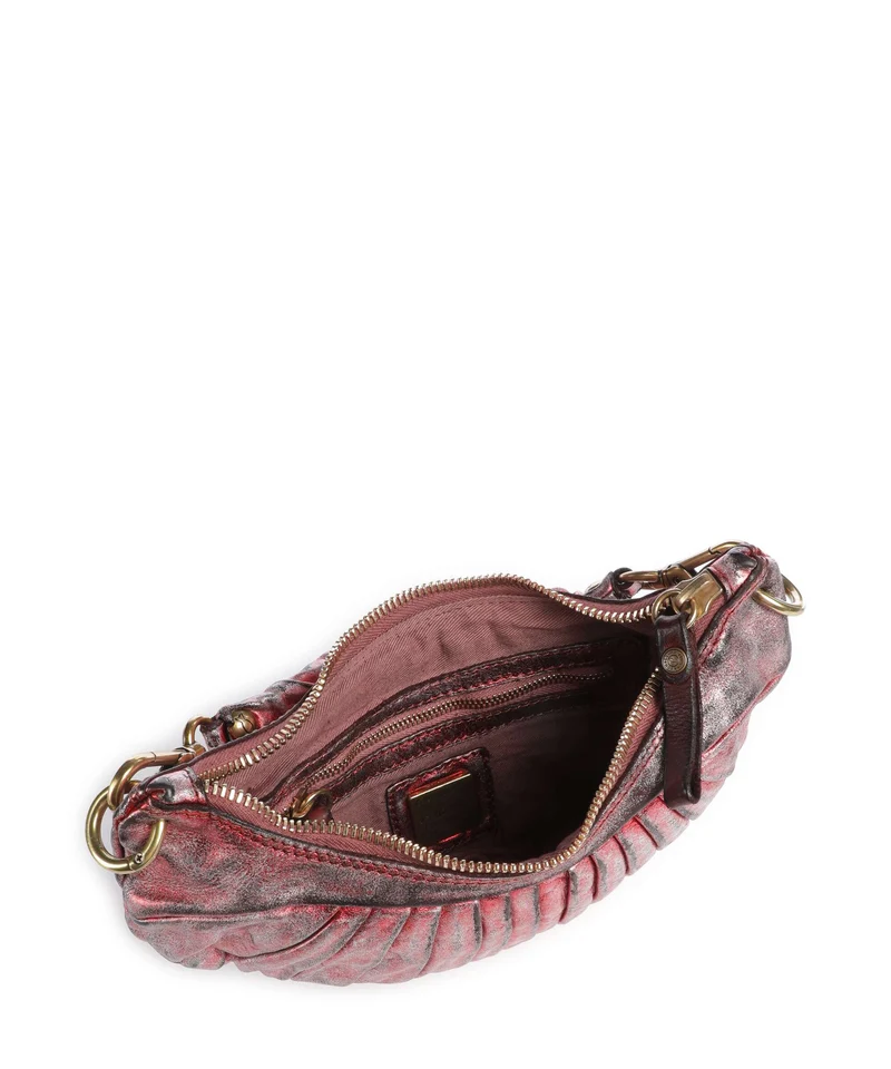 Campomaggi Schultertasche red/wine
