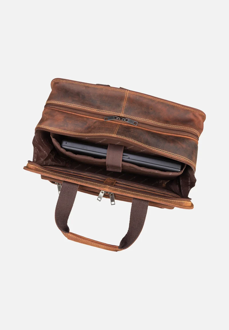 Vintage 1549 Sattelbraun - Pilotenkoffer