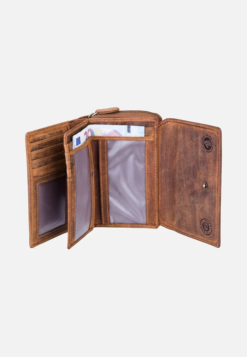Vintage 1607 RV RFID Brown - Portemonnaie