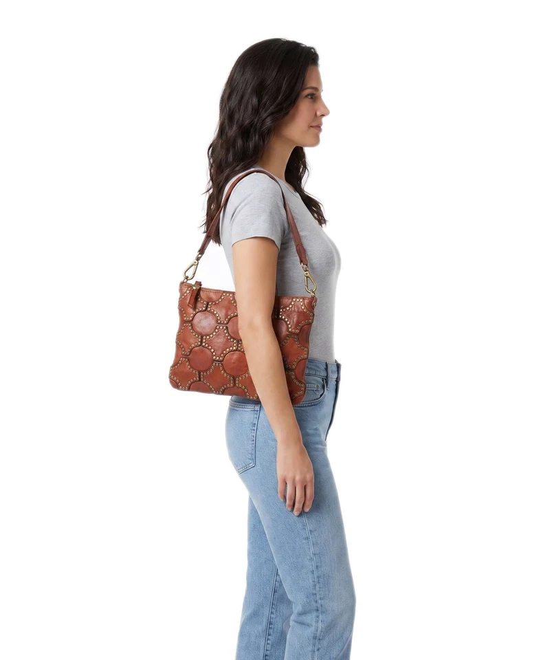 Campomaggi Schultertasche cognac
