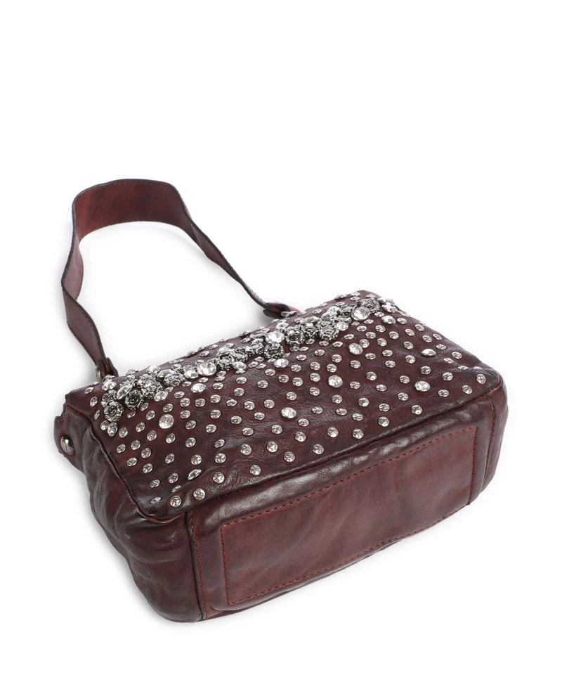 Campomaggi Schultertasche wine