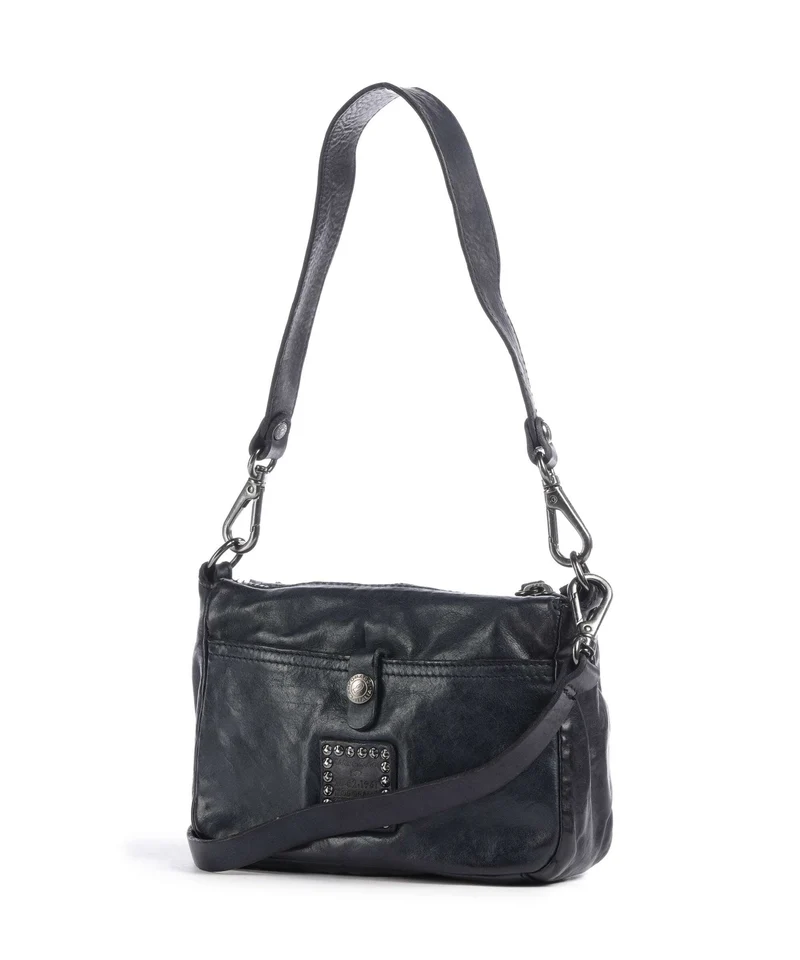 Campomaggi Schultertasche blue