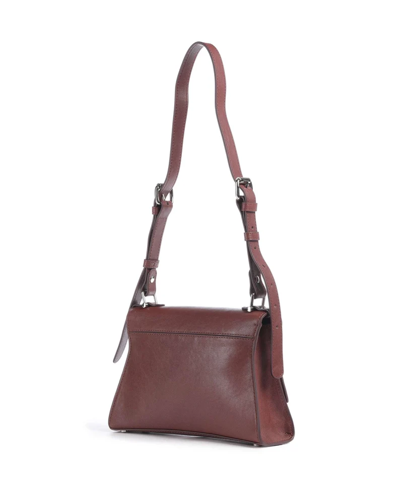 Vivienne Westwood Bianca Supple Small Schultertasche chestnut