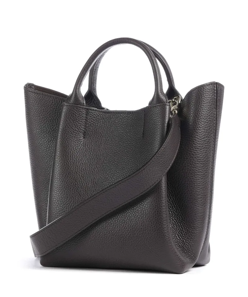 Abro Agave Essential Small Handtasche dark brown