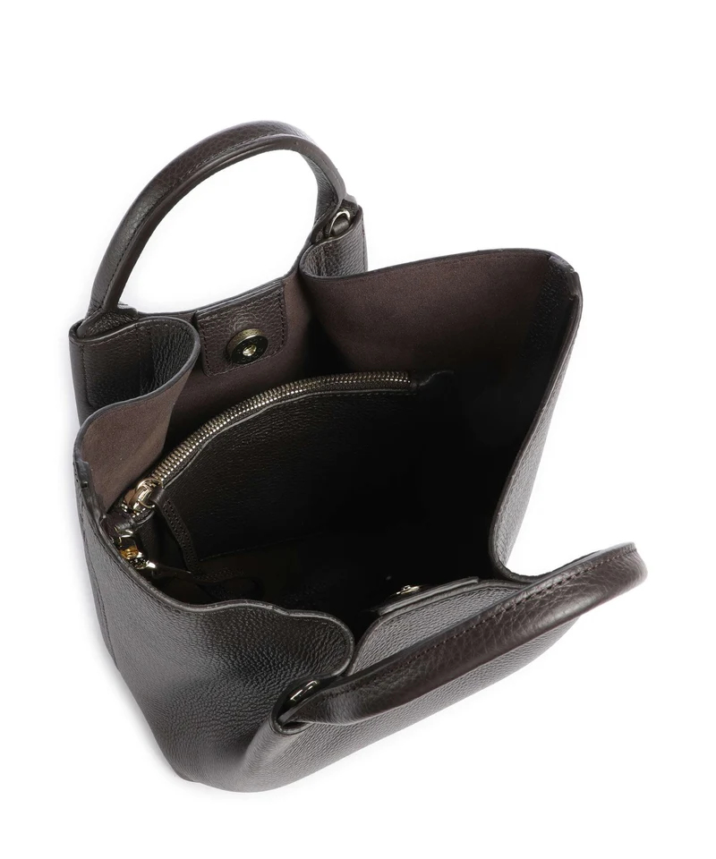 Abro Agave Essential Small Handtasche dark brown