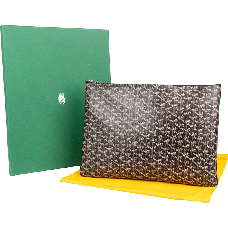 Goyard Goyardine Monogram Senat GM Clutch