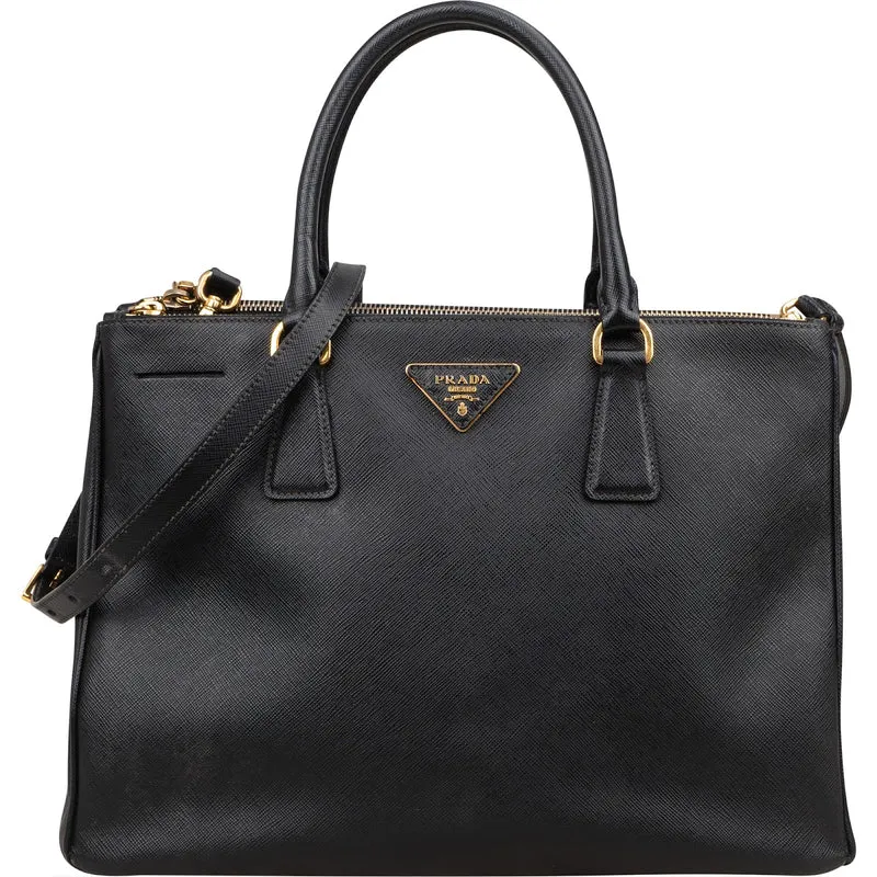 Prada Saffiano Leather Galleria Handbag