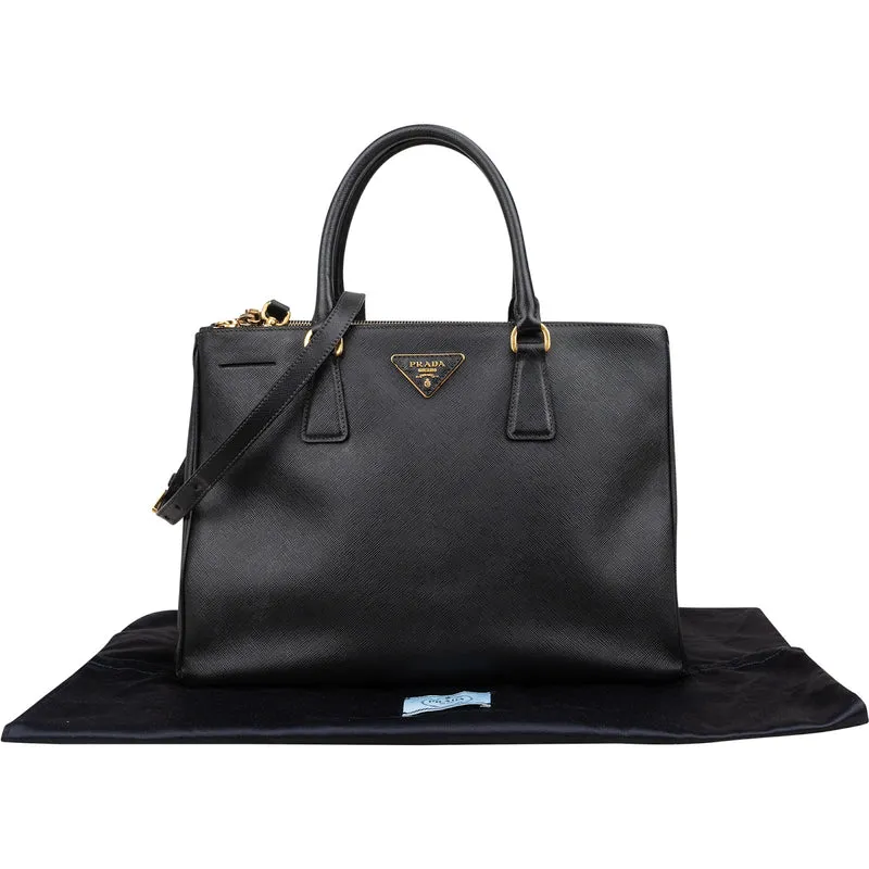 Prada Saffiano Leather Galleria Handbag