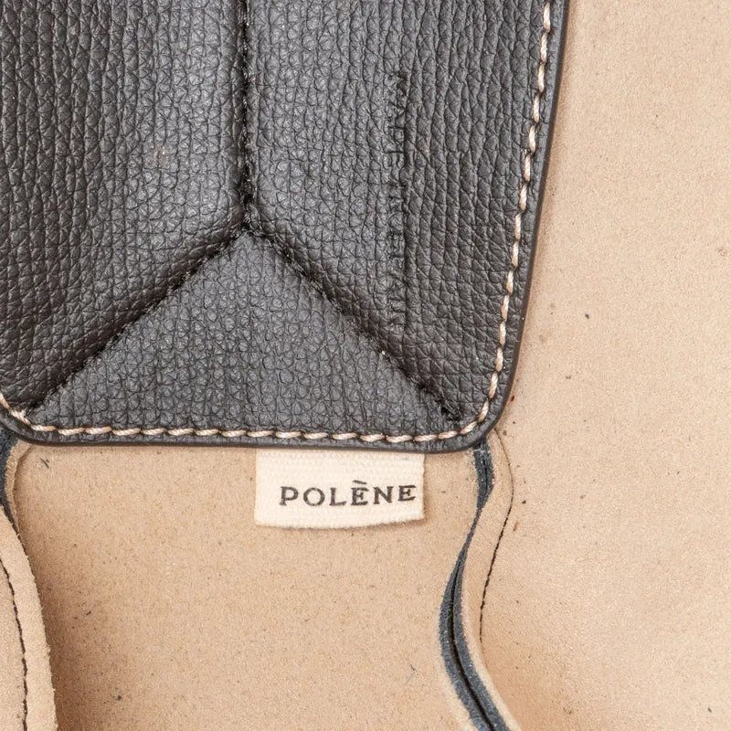 Polène Grained Leather Cyme Tote Handbag