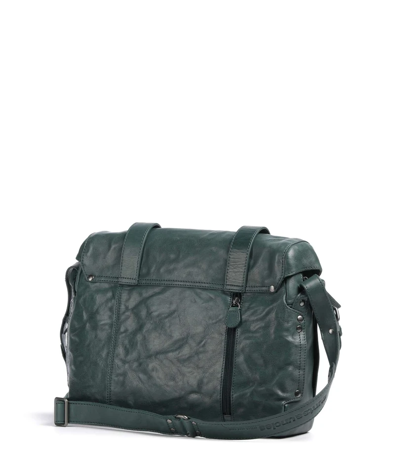 Aunts & Uncles Grandma's Luxury Club Mrs. Honey Pie Kuriertasche green jewel