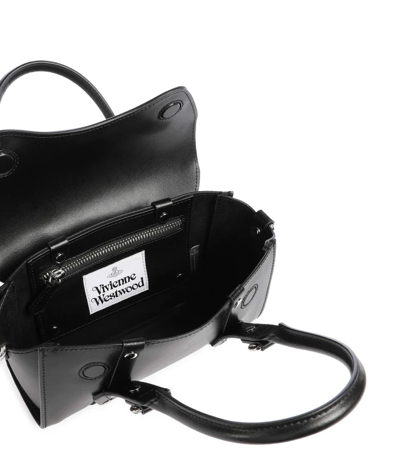 Vivienne Westwood Bettina Smooth Mini Handtasche black