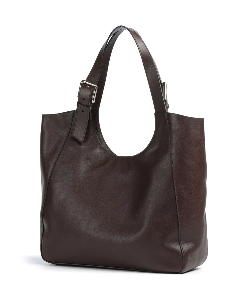 Furla Dora L Shopper dark cioccolato