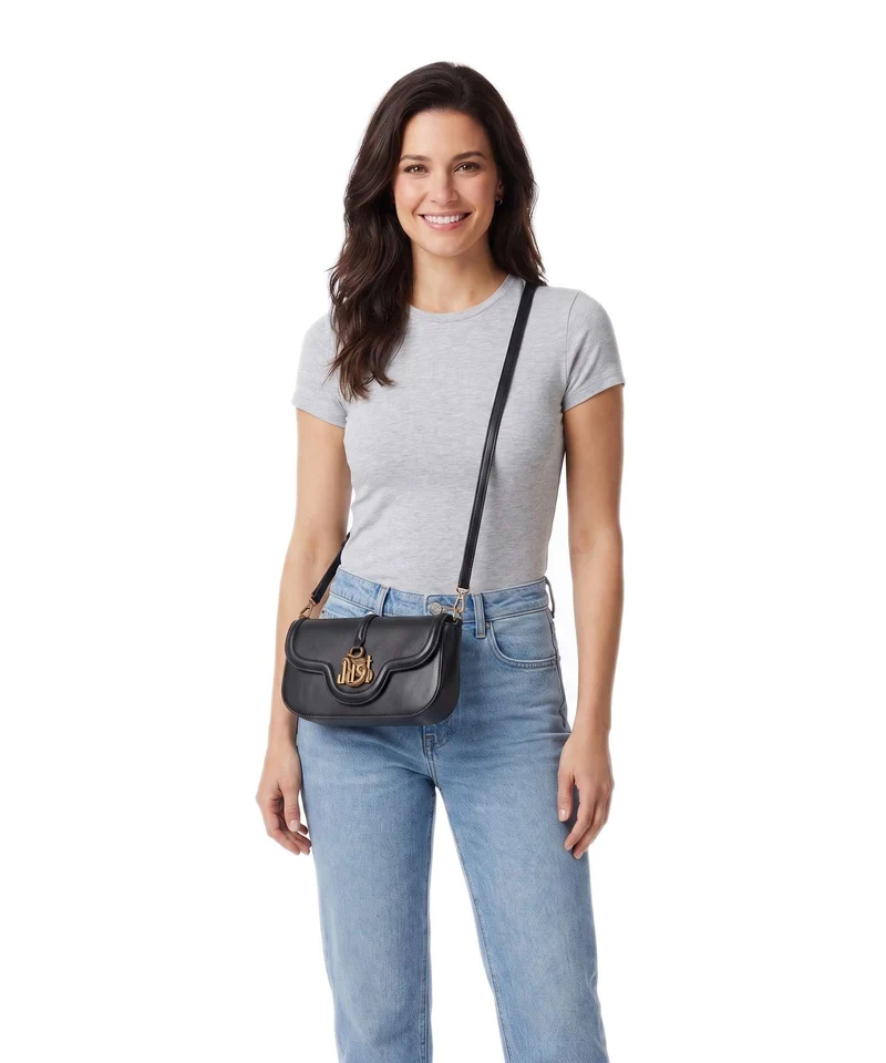 Just Cavalli Just Snake Schultertasche black