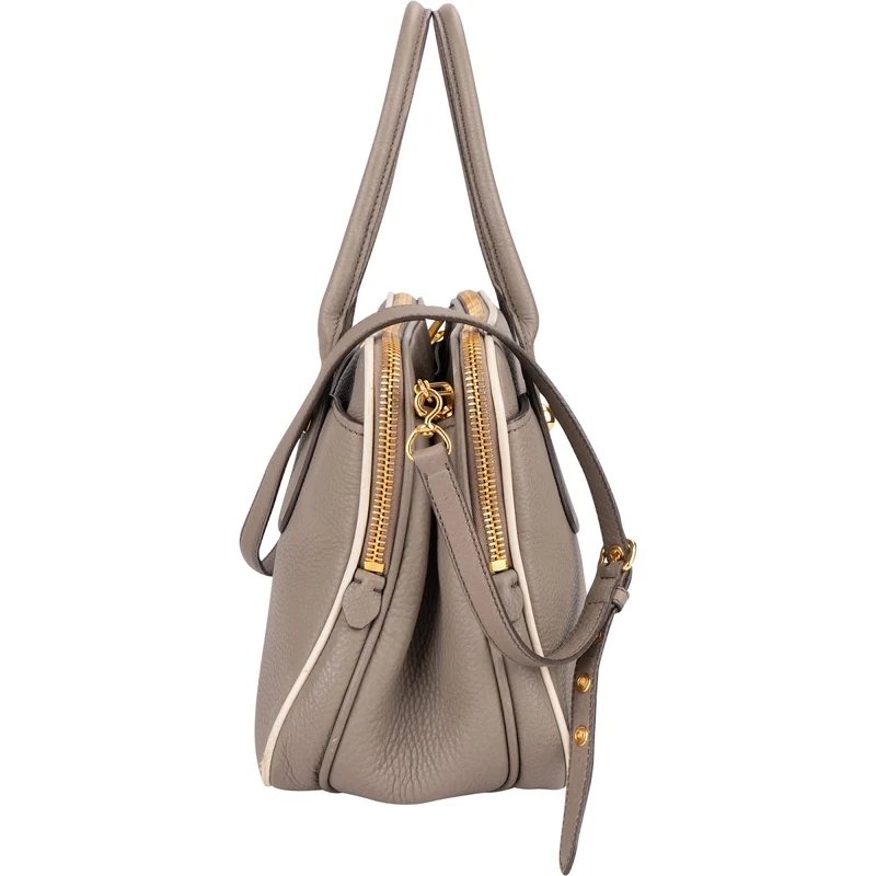 Miu Miu Vitello Daino Leather Bauletto Handbag