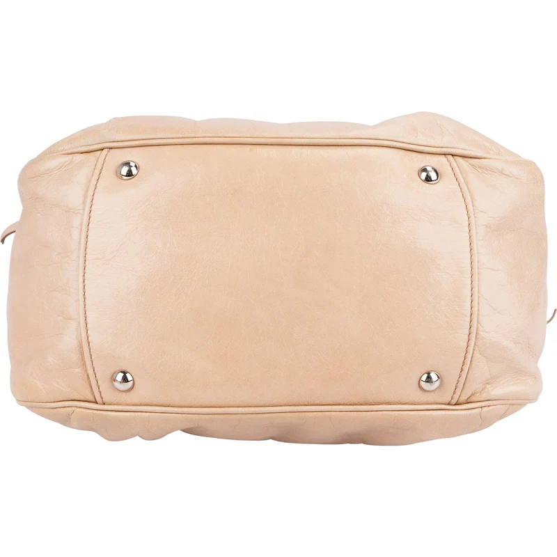 Miu Miu Vitello Lux Bow Bag Handbag